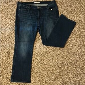 Levi's Blue Boot Cut Jeans Medium Wash